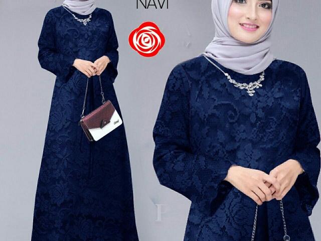 Dress Brukat Muslim Wanita